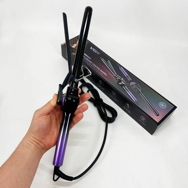 Плойка для волосся VGR V-575 PURPLE — 3