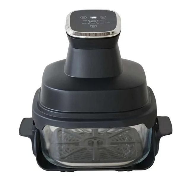 Аерофритниця Domotec MS-3228 / Безмасляна фритюрниця / Аерогриль з LED-екраном 7L 4600W — 4