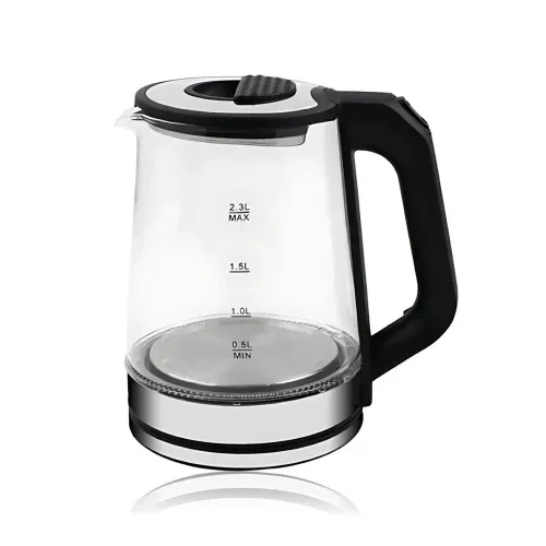 Електрочайник Domotec MS 7846 2.3L 2000 W скляний з LED-підсвіткою і захистом від перегрівання — 4