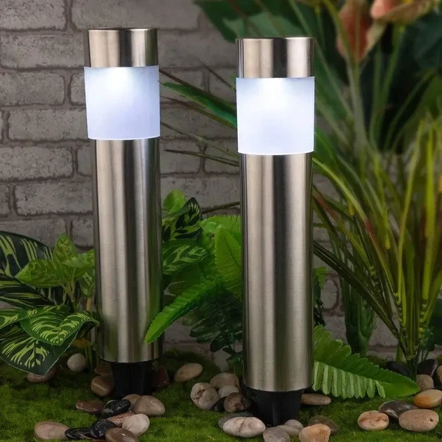 Набір садових світильників на сонячній батареї Solar Garden 5 Light для зовнішнього використання 2 шт — 2
