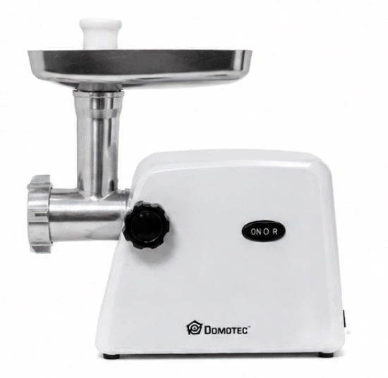 М'ясорубка Domotec MS-2028 4500W електрична 3 в 1 із соковижималкою, терками та шатківниками — 4