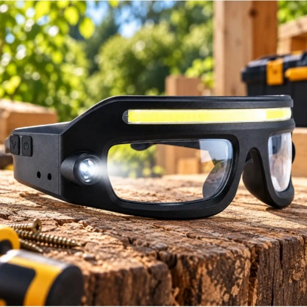 Захисні окуляри LED COB BL HP 2608 led з підсвіткою для ремонту