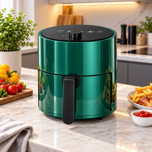 Аерофритюрниця Air Fryer-2294 4 л 1000 Вт з антипригарною чашею — 3