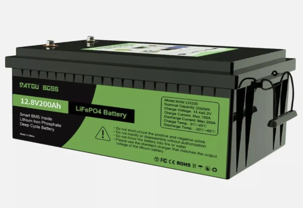 Акумулятор LiFePO4 200Ah 12.8 V Datou Boss (літій-залізо-фосфатний, BMS) — 4