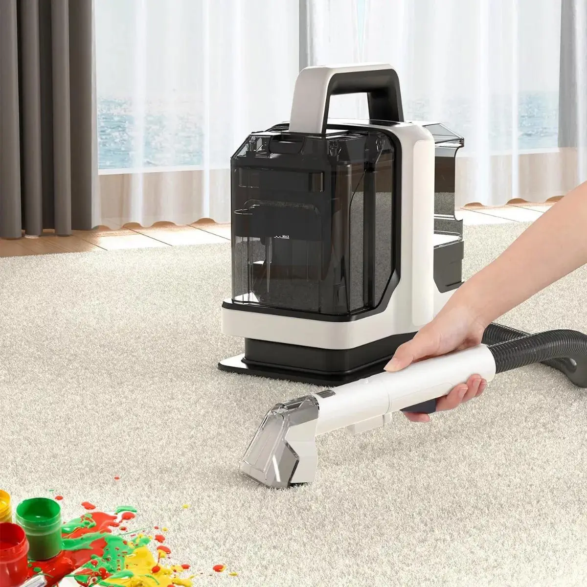 Миючий пилосос-плямовивідник Domotec MS 4415 4200W 1080 ml — 3