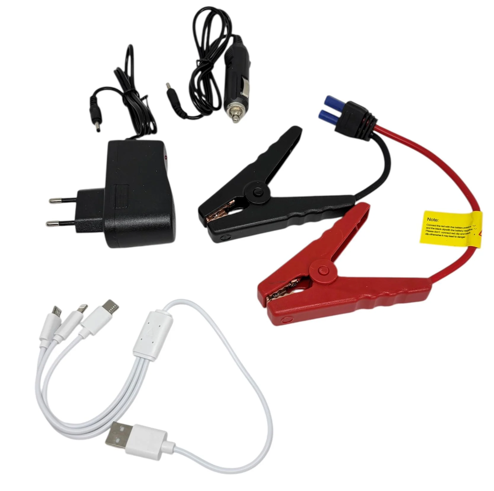 Пусковий пристрій для авто Jump Starter портативний 12V 600A з USB і Type-C/Power Bank — 4
