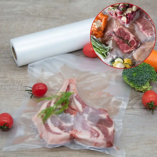 Харчові вакуумні пакети для їжі 25см * 500см — 2