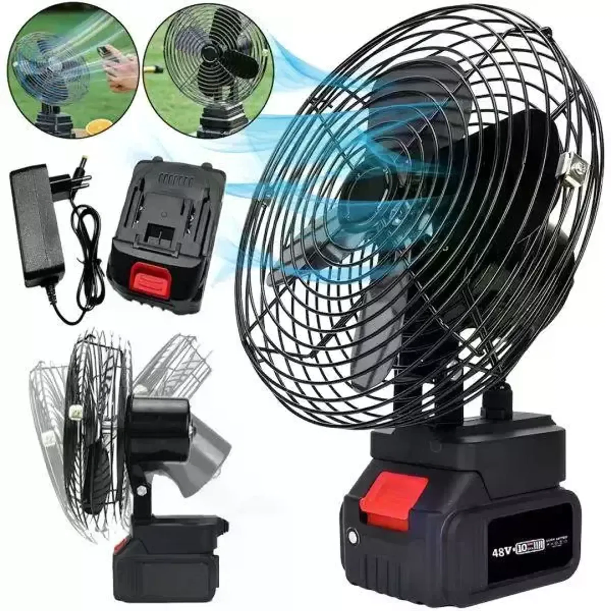 ентилятор акумуляторний Lithium Electric Fan 48V