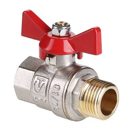 Кран кульовий Valtec BASE DN 1/2" (PN 40) внутрішній-зовнішній
