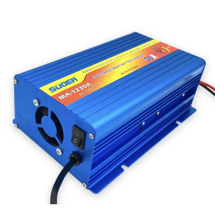Зарядний пристрій Battery Charger UKC MA-1230 30 A — 2
