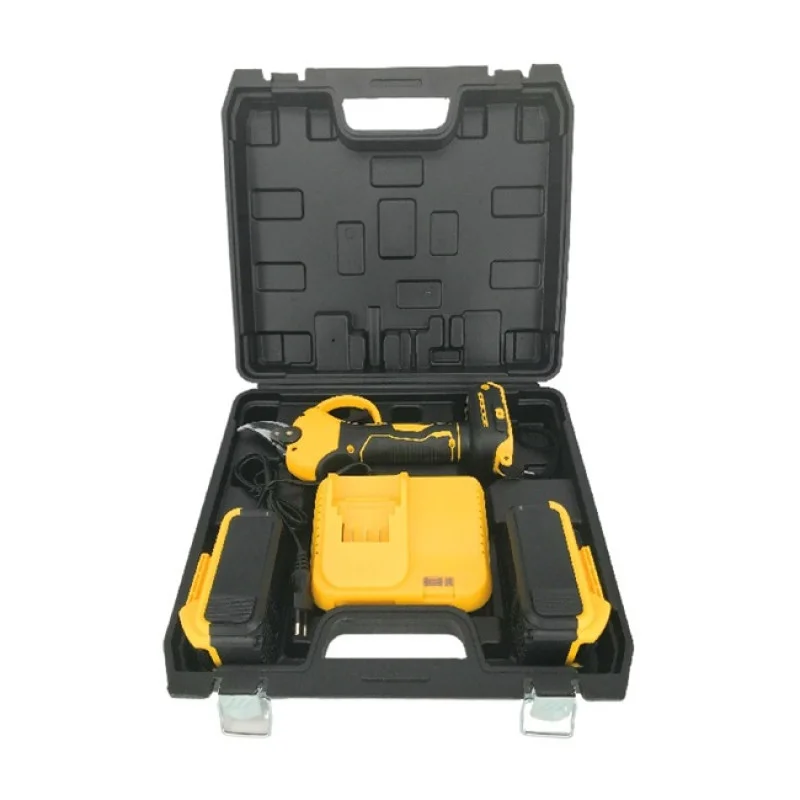 Секатор акумуляторний KRAFFTEC 48V Yellow — 2