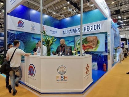 Заполярные экспортёры на выставке морепродуктов в Циндао