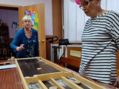 Соревнования по джакколо в обществе инвалидов Оленегорска