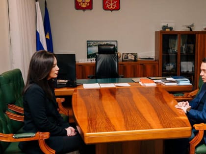 Губернатор Андрей Чибис провёл рабочую встречу с сенатором РФ Еленой Дягилевой по приоритетным направлениям работы регионального правительства