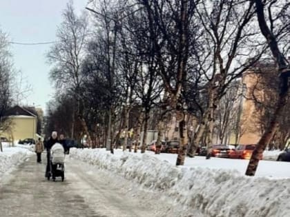 Глава ЗАТО г. Североморск Владимир Евменьков поручил усилить работу по обработке дорог и тротуаров противогололедными материалами