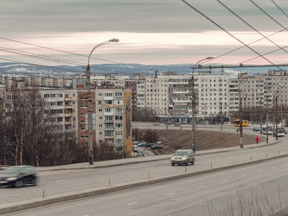 Ветреная погода со снегом ожидается в Мурманской области в воскресенье