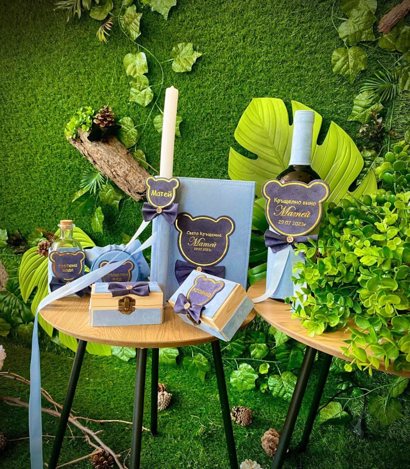 Матей синя мечешка главичка 