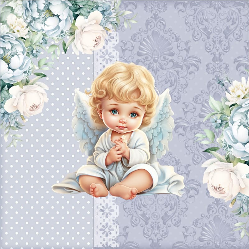 Страници за кръщене в синьо