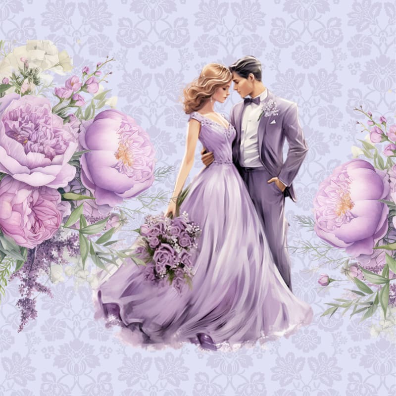 Сватбен ден в лелаво 