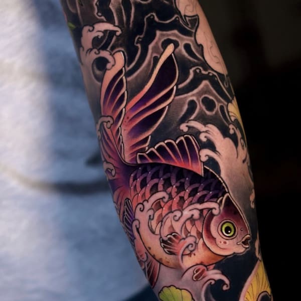 Tatuaż Irezumi — dima — Mila Tattoo Studio Kraków