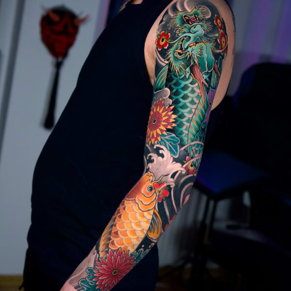 Tatuaż Botaniczny — dima — Mila Tattoo Studio Kraków