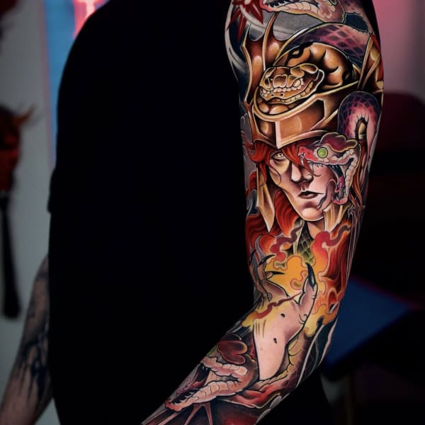 Tatuaż Cartoon — dima — Mila Tattoo Studio Kraków