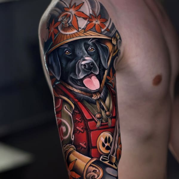 Tatuaż Cartoon — dima — Mila Tattoo Studio Kraków