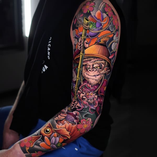 Tatuaż Cartoon — dima — Mila Tattoo Studio Kraków