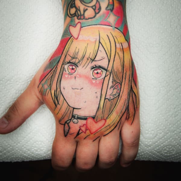 Tatuaż Anime — nyni — Mila Tattoo Studio Kraków