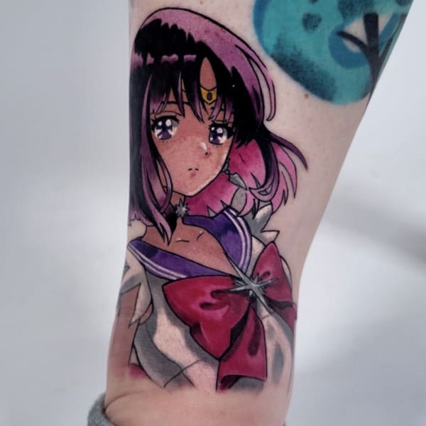 Tatuaż Anime — nyni — Mila Tattoo Studio Kraków