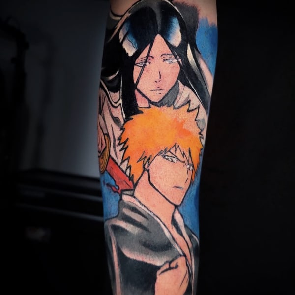 Tatuaż Anime — nyni — Mila Tattoo Studio Kraków