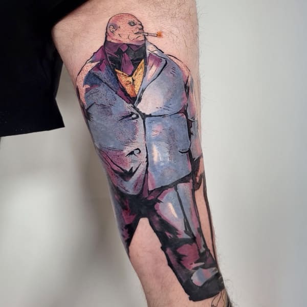 Tatuaż Cartoon — nyni — Mila Tattoo Studio Kraków