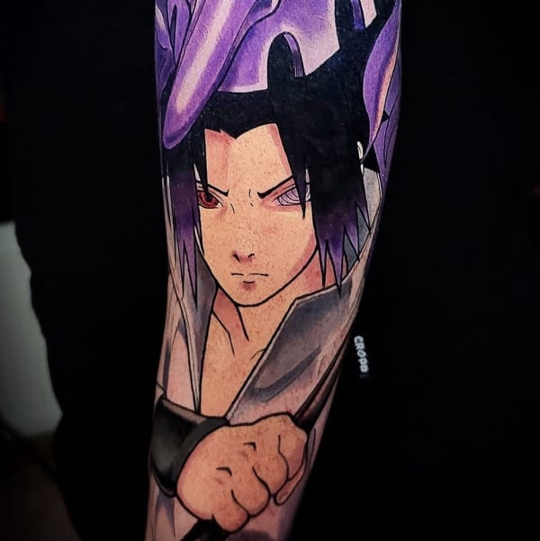 Tatuaż Anime — nyni — Mila Tattoo Studio Kraków
