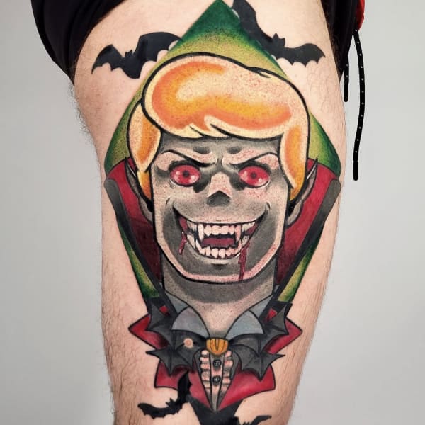 Tatuaż Cartoon — nyni — Mila Tattoo Studio Kraków