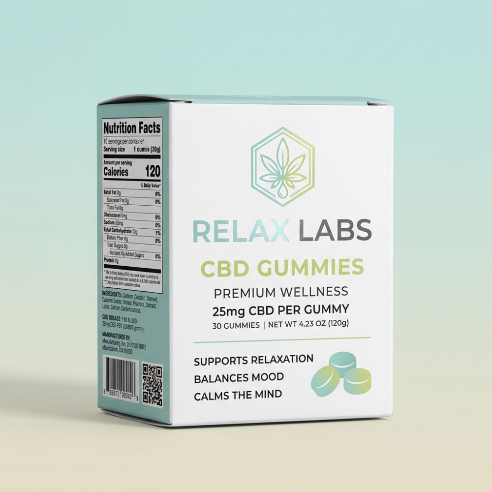 CBD Gummies Boxes