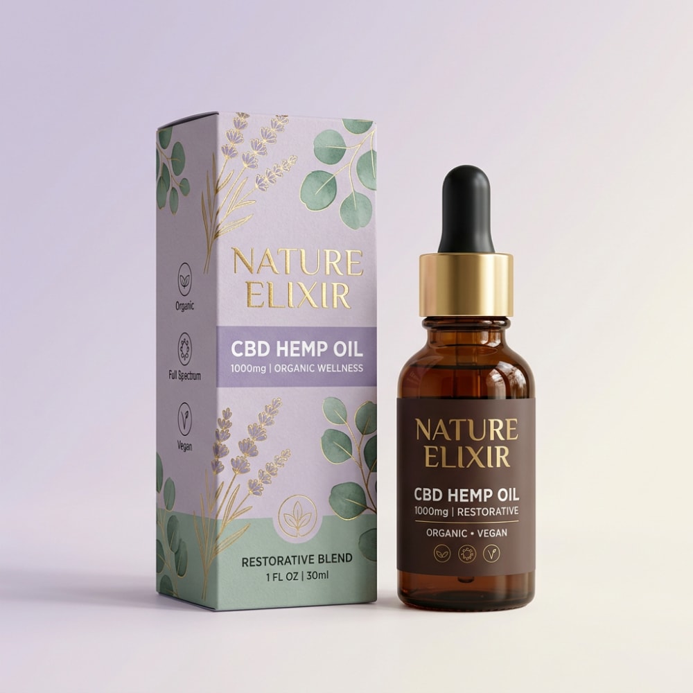 CBD Hemp Oil Boxes