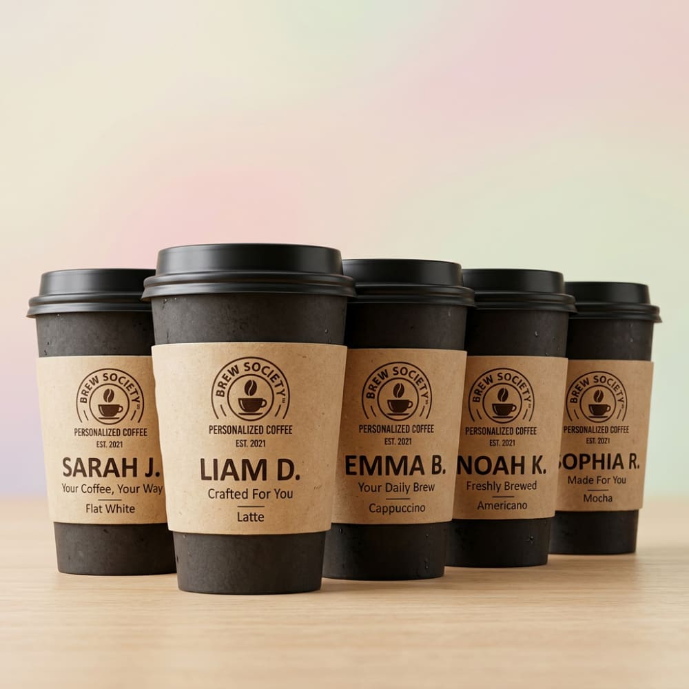 Custom Printed Cup Sleeves