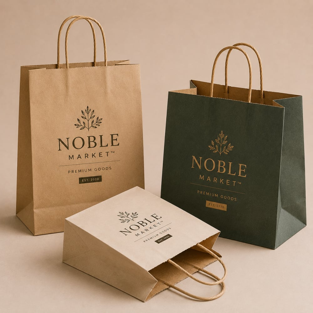 Twisted Handle Paper Bags
