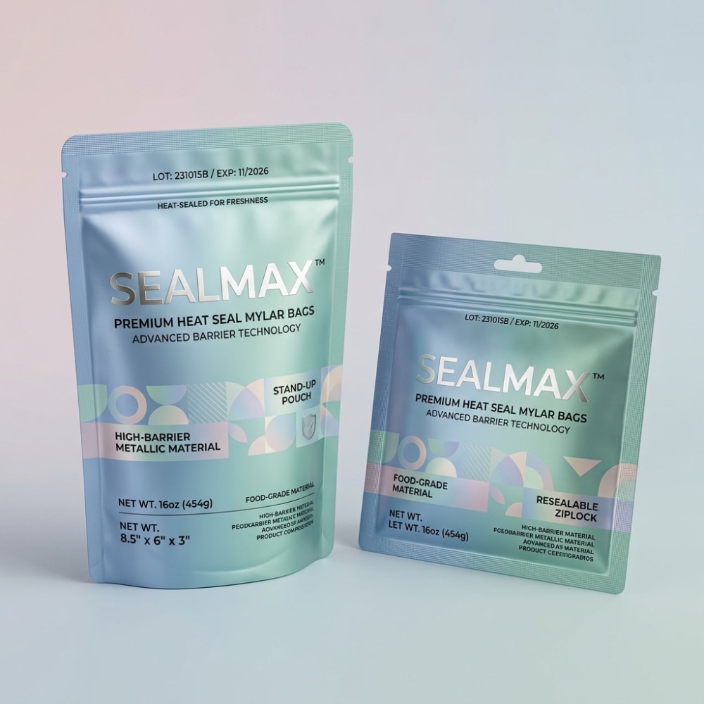 Heat Seal Mylar Bags