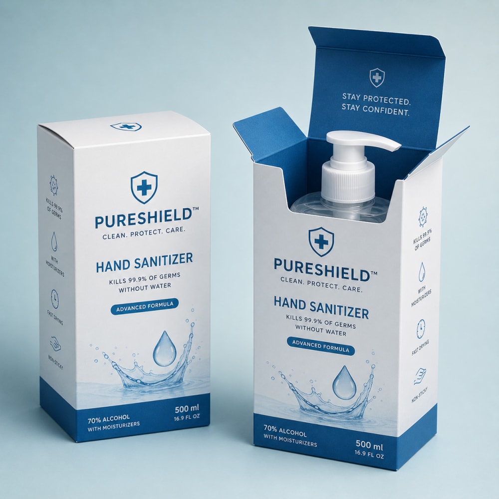 Hand Sanitizer Boxes