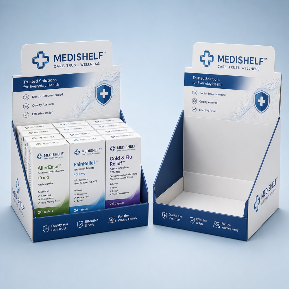Pharmaceutical Display Boxes