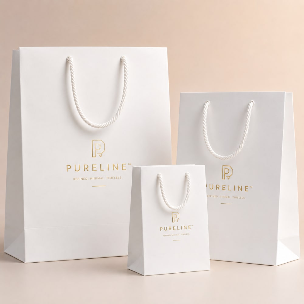 White Paper Bags