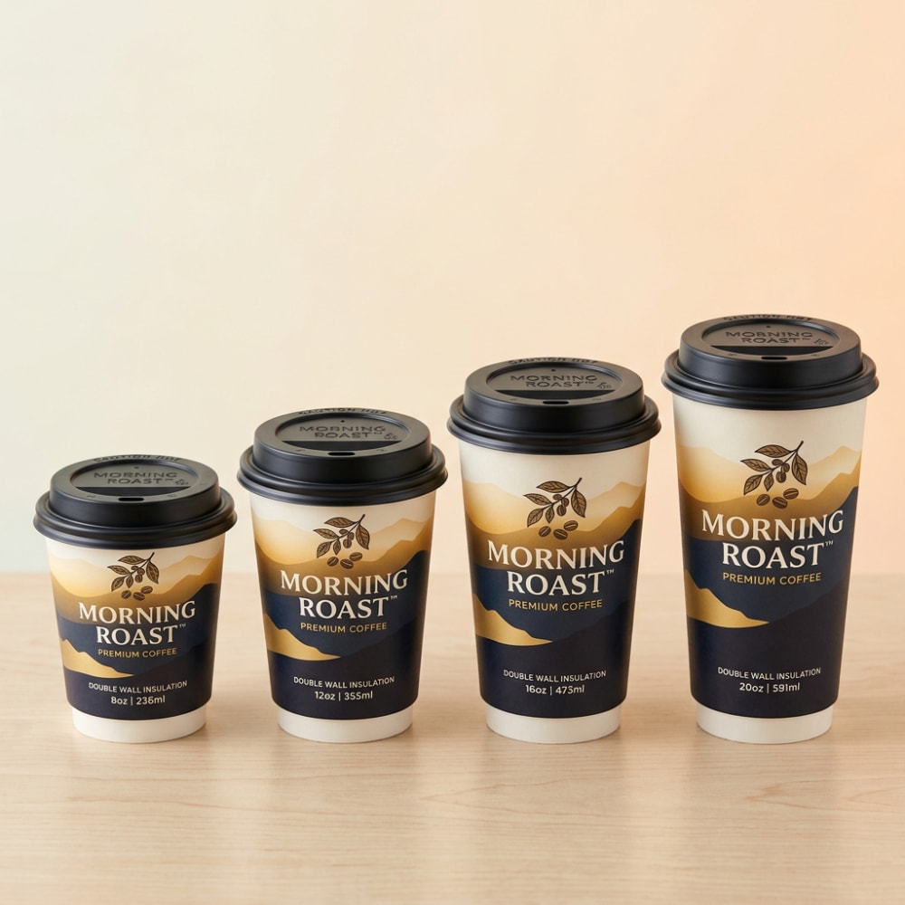 Custom Double Wall Paper Cups
