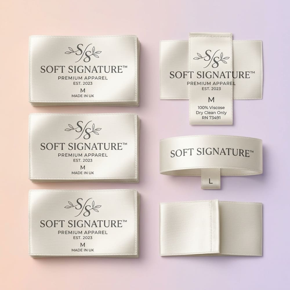 Printed Satin Labels