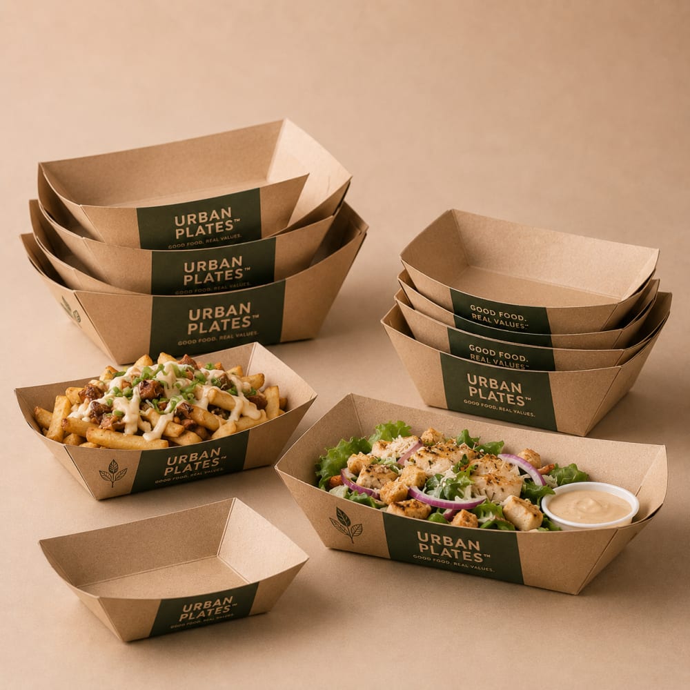 Paper Food Boats