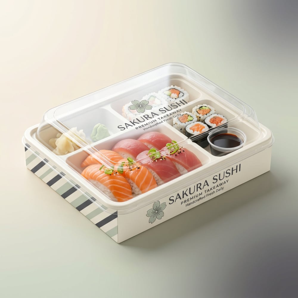 Disposable Sushi Serving Trays