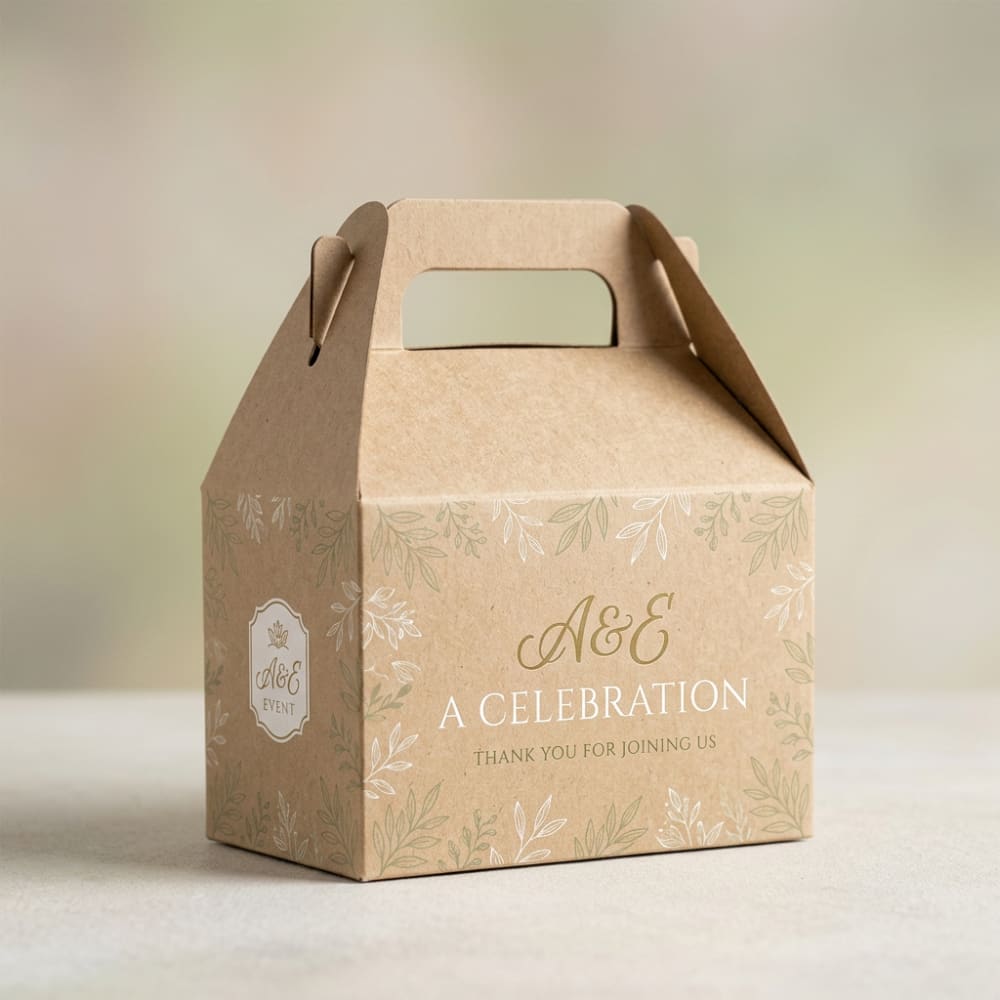 Kraft Gable Boxes