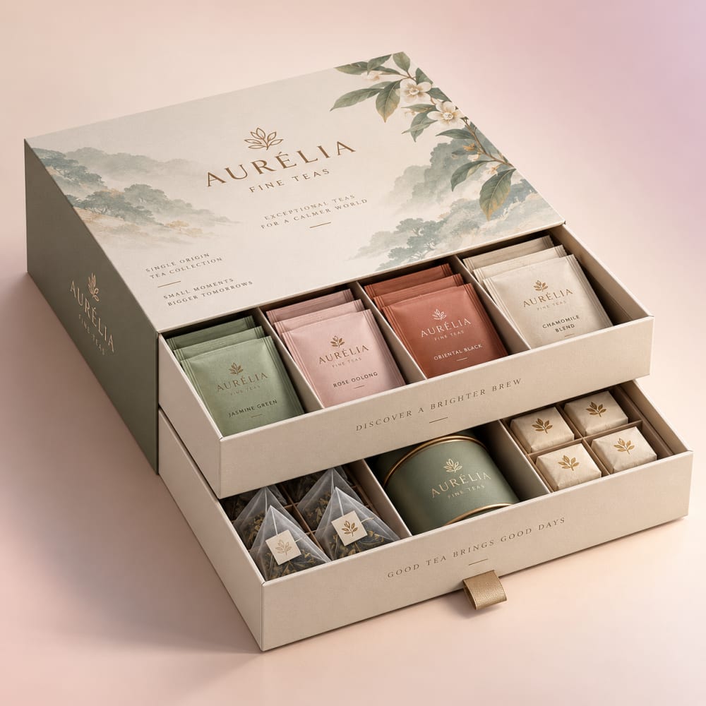 Full Flat Double Tray Boxes