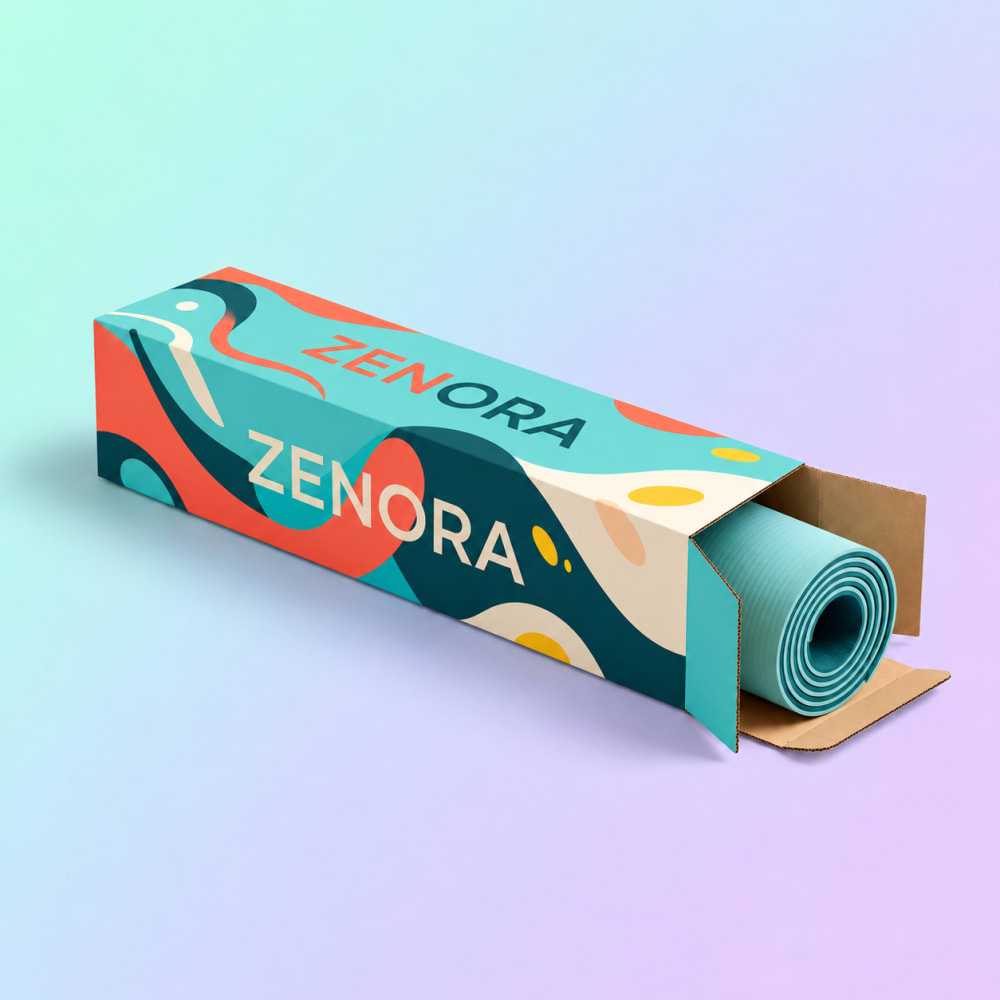 Yoga Mat Packaging Boxes