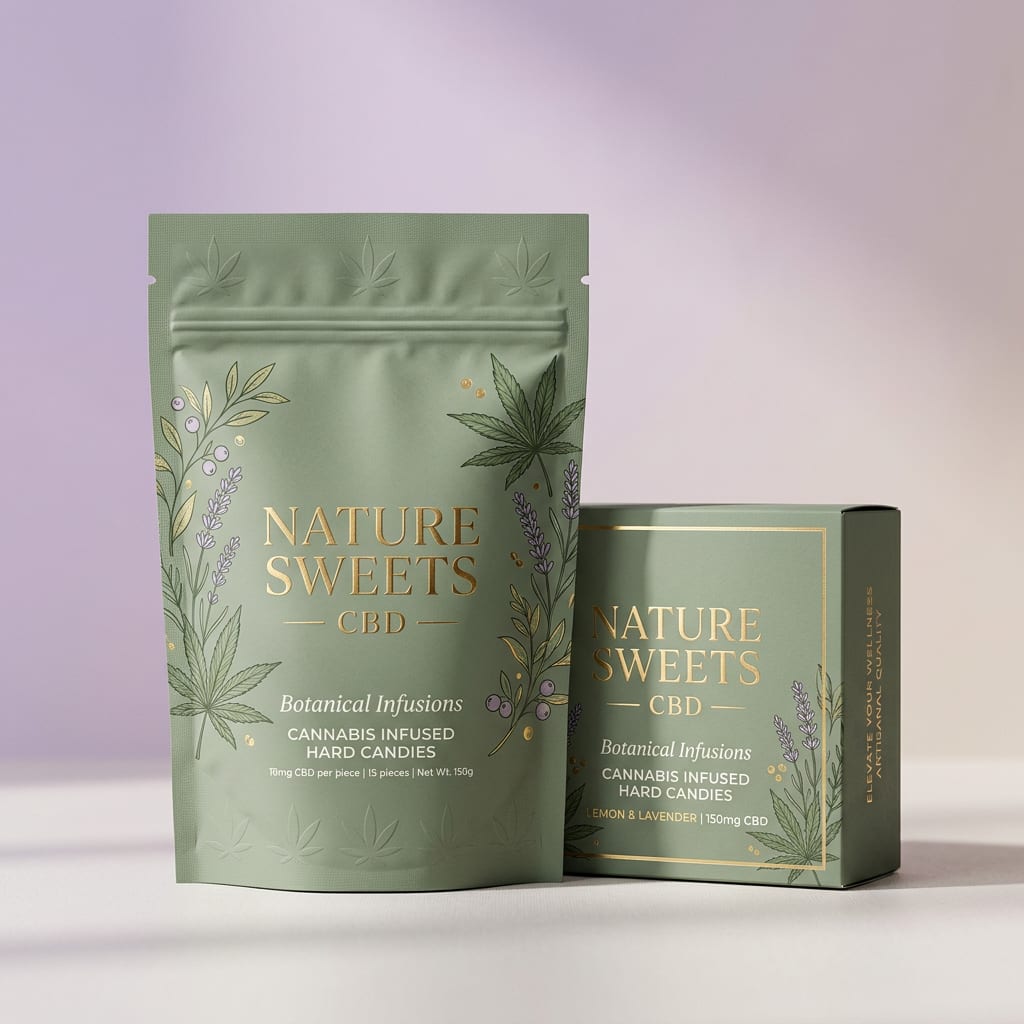 CBD Candy Packaging — view 1
